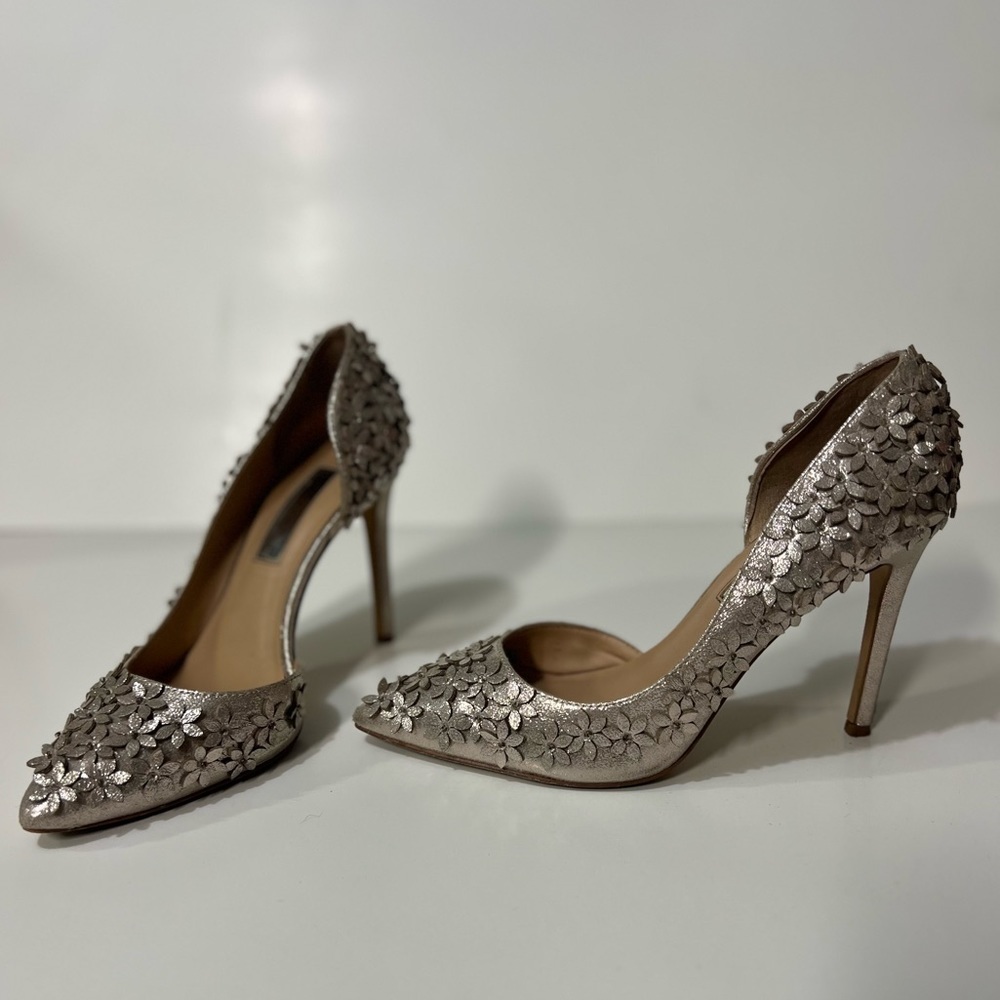 I.N.C. Heels Shoes KARLAY PEARL GOLD